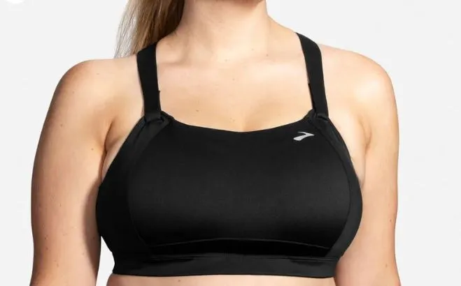 Brooks JUNO BRA BLACK